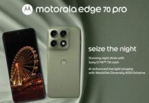Motorola Edge 70 Pro: Full Specifications Motorola Edge 70 Pro